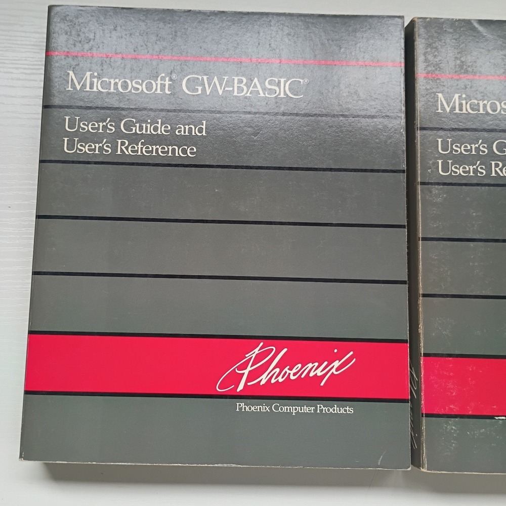 Phoenix MS-DOS and GW-BASIC User's Guide User's Reference Manuals - 1988 - Picture 2 of 13